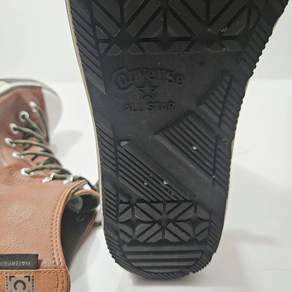 Converse Chuck Taylor All Star Counter Climate Waterproof Leather Brown Size 10